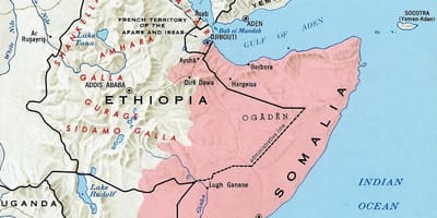 Noord-oost Kenia kaart